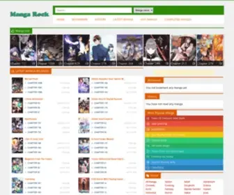 Mangarockteam.site(Manga Rock) Screenshot