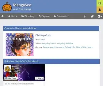 Mangaseeonline.us(Success) Screenshot