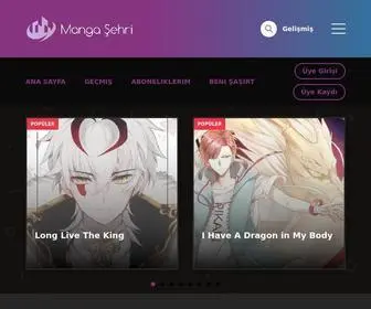 Mangasehri.com(Türkçe Manga Oku) Screenshot