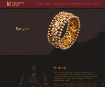 Mangatraineeraj.com(Mangatrai neeraj jewellers) Screenshot