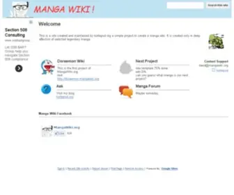 Mangawiki.org(See related links to what you are looking for) Screenshot