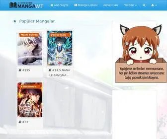 Mangawt.com(Türkçe Manga ve Webtoon oku) Screenshot