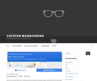 Mangcoding.com(Home) Screenshot