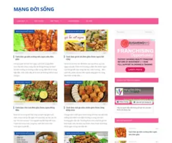 Mangdoisong.com(Mạng Đời Sống) Screenshot