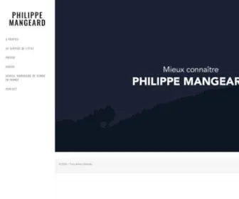 Mangeard.fr(Philippe Mangeard) Screenshot