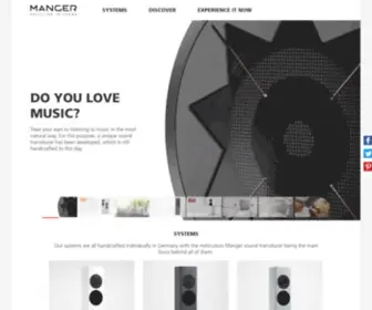 Mangeraudio.com(Manger Audio) Screenshot