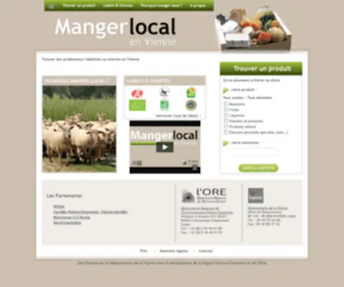 Mangerlocalenvienne.fr(Mangerlocalenvienne) Screenshot