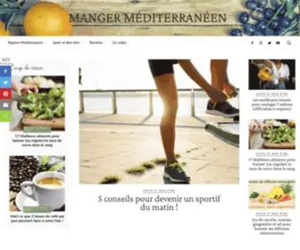 Mangermediterraneen.com(Mangermediterraneen) Screenshot