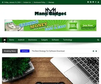Manggadget.com(Mans Gadget) Screenshot