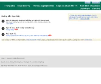 Manghocsinh.vn(Mạng) Screenshot