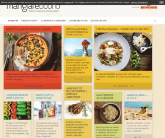 Mangiarebuono.it(Il magazine della sana alimentazione) Screenshot