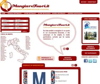 Mangiarefuori.it(Mangiare fuori) Screenshot