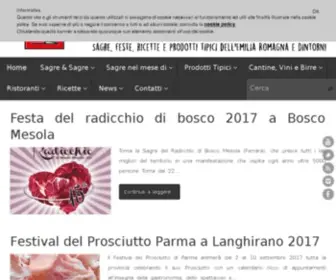 Mangiotipico.it(Emilia Romagna e dintorni) Screenshot