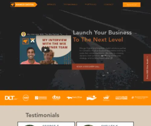 Mango-Digital.com(Marketing Agency) Screenshot