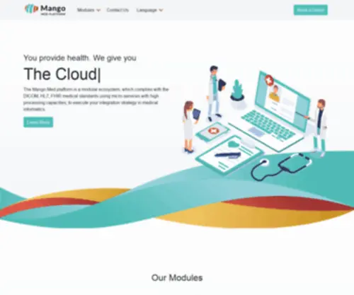 Mango-Med.com(Mango Med Platform) Screenshot