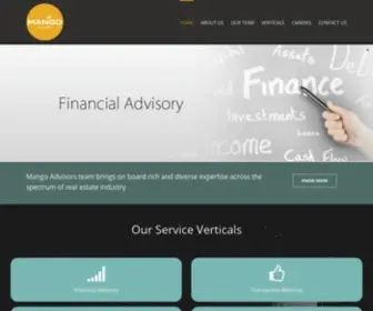 Mangoadvisors.com(Mango Advisors) Screenshot