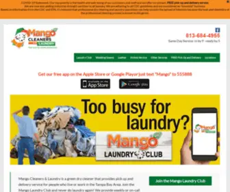 Mangocleaners.com(Mango Family Cleaners) Screenshot