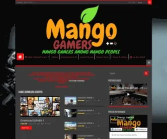 Mangogamers.com(Mango Gamers Among Mango People) Screenshot