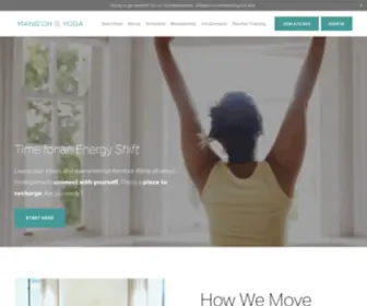 Mangohstudio.com(Mang'Oh yoga) Screenshot