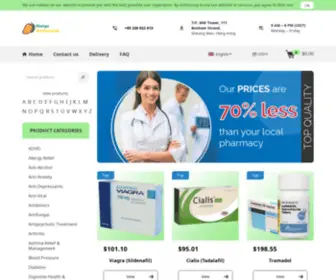 Mangomedicament.com(Order Prescription Drugs in our Online shop) Screenshot