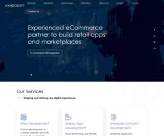 Mangosoft.tech(Custom application development) Screenshot