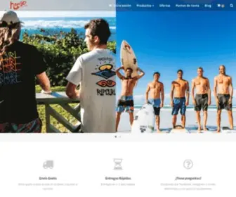 Mangosurfshop.com(Mango Surf & Skate) Screenshot