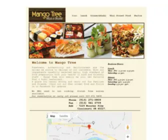 Mangotreemariemont.com(Mango Tree) Screenshot