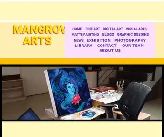 Mangrovearts.com(MANGROVE ARTS) Screenshot