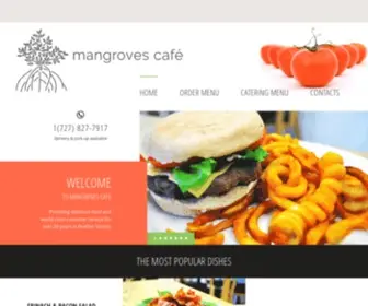 Mangrovescafe.net(Mangroves Cafe) Screenshot