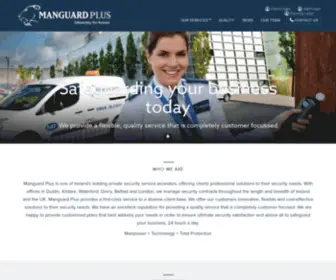 Manguardplus.ie(Manguard Plus) Screenshot