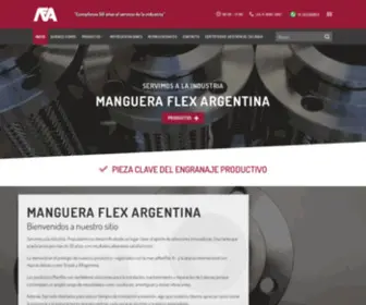 Mangueraflexarg.com.ar(Metalúrgica) Screenshot