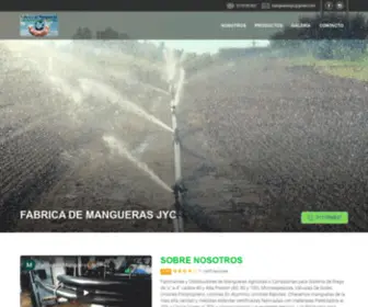 ManguerasjYc.com(FABRICA DE MANGUERAS JYC) Screenshot