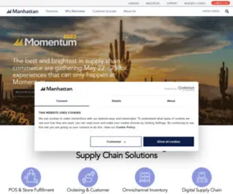 Manh.com(Unified Commerce and Supply Chain Leader) Screenshot