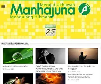 Manhajuna.com(Merajut Ukhuwah Mendulang Hikmah) Screenshot