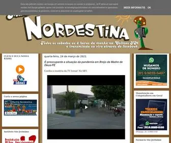 Manhanordestina.com.br(Manhã) Screenshot