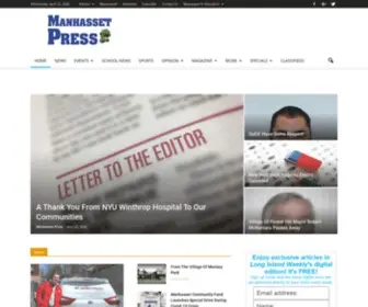 Manhassetpress.com(Manhasset Press) Screenshot