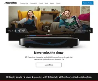 Manhattan-Receivers.com(Smart TV Boxes & Recorders) Screenshot