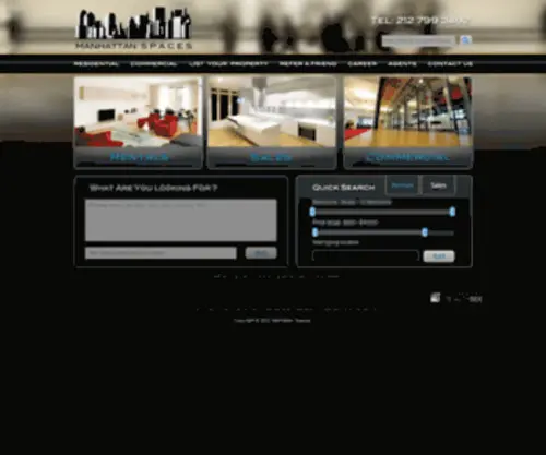 Manhattan-Spaces.com(Manhattan Spaces) Screenshot