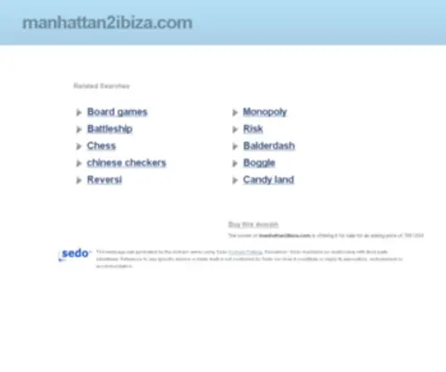 Manhattan2Ibiza.com(Manhattan 2 Ibiza) Screenshot