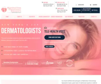 Manhattandermatologistsnyc.com(Dermatologist in NYC) Screenshot