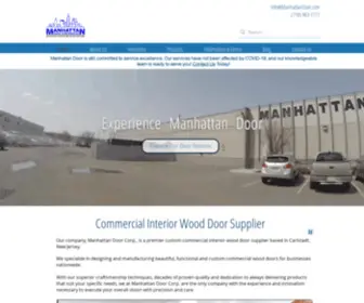 Manhattandoor.com(Manhattan Door) Screenshot