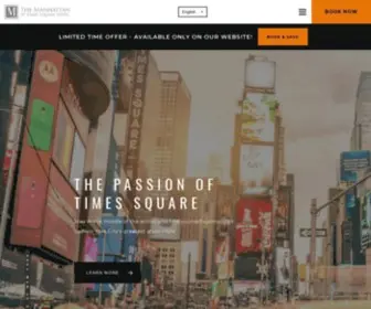 Manhattanhoteltimessquare.com(Times Square Hotels) Screenshot