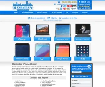 Manhattaniphonerepair.com(Manhattan iPhone Repair) Screenshot