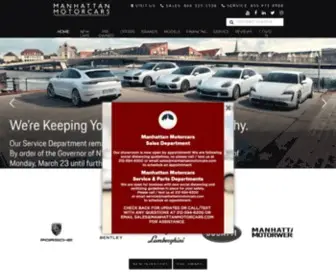 Manhattanmotorcars.com Screenshot
