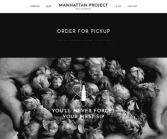 Manhattanproject.beer(Craft Beer Brewery and Taproom in Dallas) Screenshot