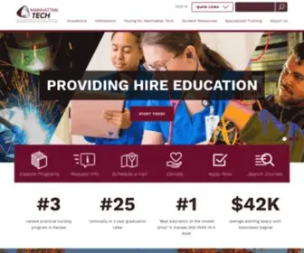 Manhattantech.edu(Manhattan Area Technical College) Screenshot