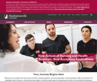 Manhattanville.edu(Manhattanville College) Screenshot