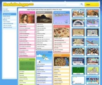 Maniadejogos.com Screenshot