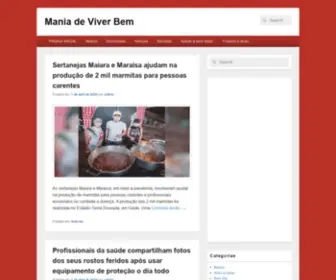 Maniadeviverbem.com.br(Mania de Viver Bem) Screenshot