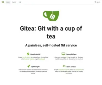 Maniahub.com(Gitea (Git with a cup of tea)) Screenshot